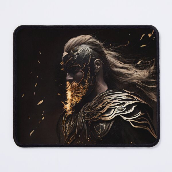Item preview, Viking Gold - Fantasy Warrior designed and sold by ShadowAndSlate.