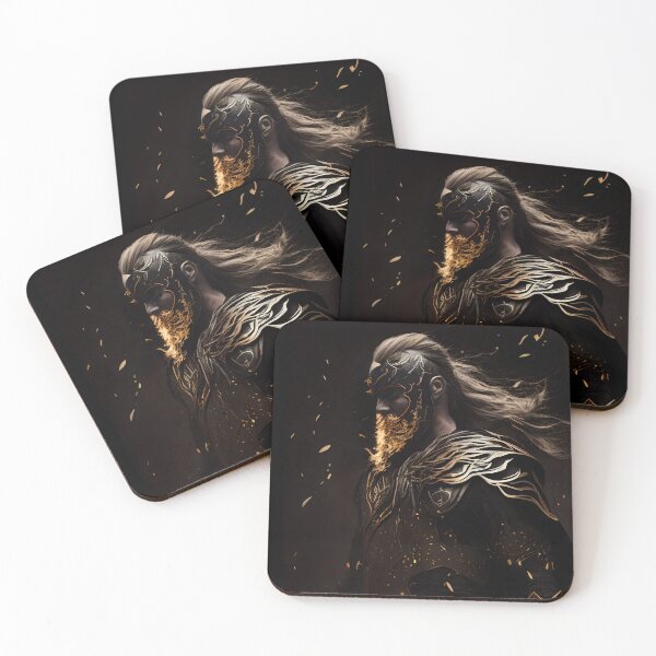 Item preview, Viking Gold - Fantasy Warrior designed and sold by ShadowAndSlate.