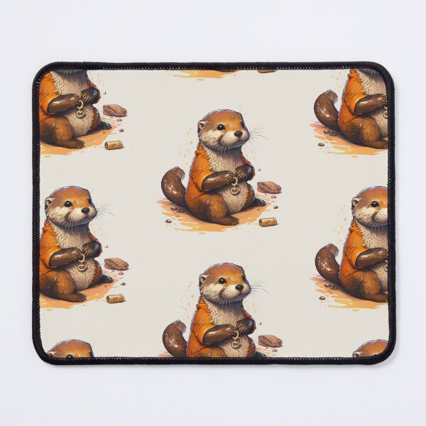 Item preview, River Otter designed and sold by Raccoonidae.