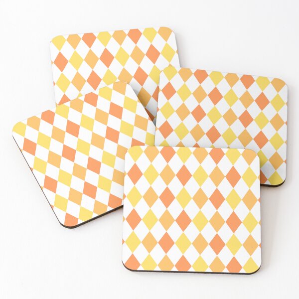 Item preview, Yellow Harlequin Pattern designed and sold by Patternawy.