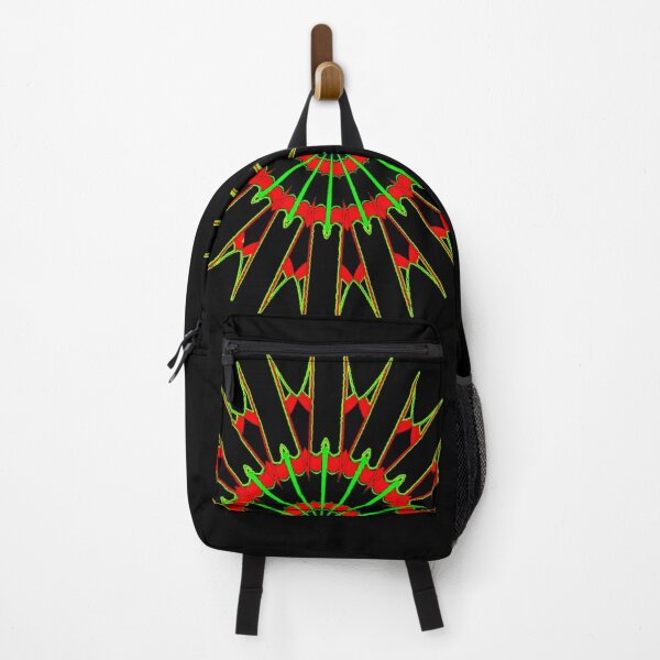 Item preview, Neon Green & Red Psychedelic Wagonwheel designed and sold by PPPimp.