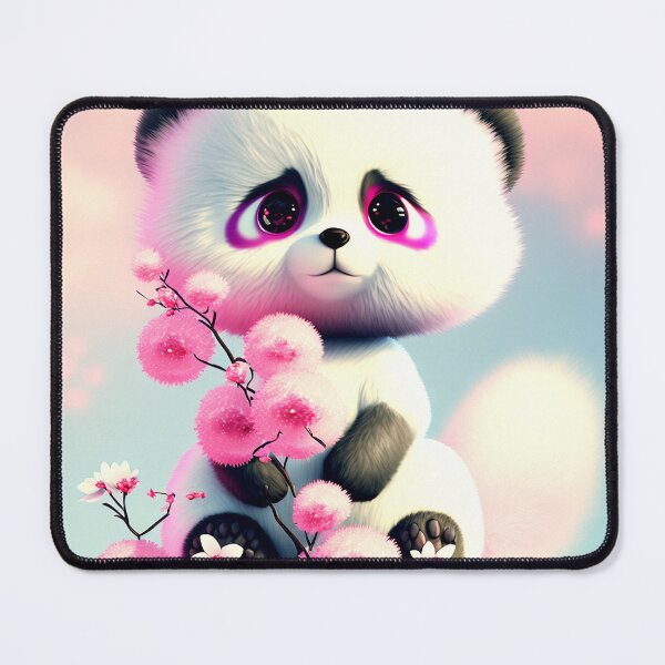 Item preview, Stark Panda Art Print - For a Panda lover, Panda decorating digital art print. designed and sold by Wentoo.