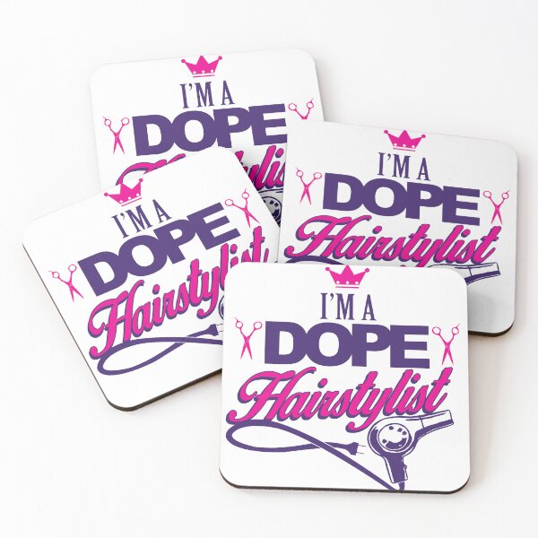 Item preview, I'm a dope Hairstylist designed and sold by HubbUK.