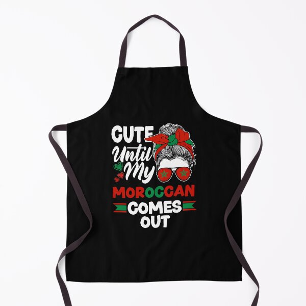 Item preview, Morocco Moroccan Flag Cute Until My Moroccan Comes Out Funny designed and sold by ShopTheStyle.