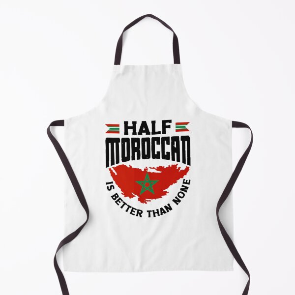 Artikelvorschau, Morocco Moroccan Flag Half Moroccan Is Better Than None entworfen und verkauft von ShopTheStyle.