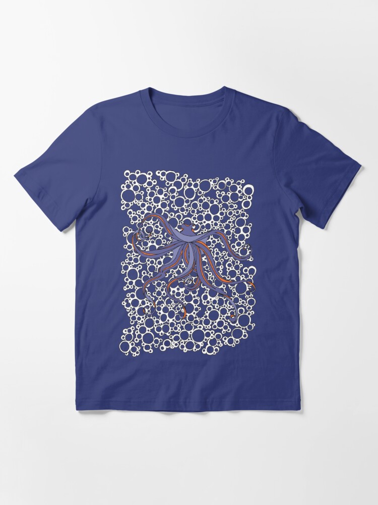 Octopus and Bubbles | Essential T-Shirt