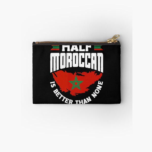 Item preview, Morocco Moroccan Flag Half Moroccan Is Better Than None designed and sold by ShopTheStyle.