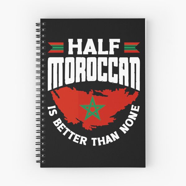 Item preview, Morocco Moroccan Flag Half Moroccan Is Better Than None designed and sold by ShopTheStyle.