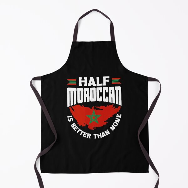 Artikelvorschau, Morocco Moroccan Flag Half Moroccan Is Better Than None entworfen und verkauft von ShopTheStyle.