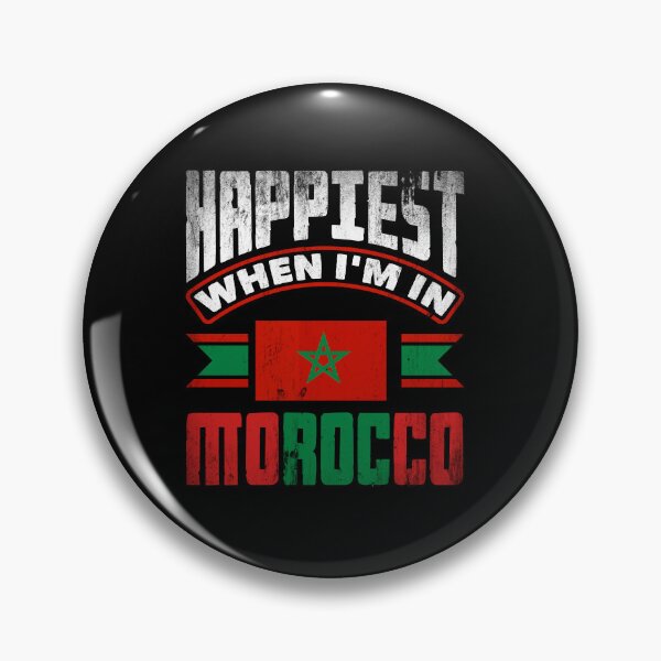 Artikelvorschau, Morocco Moroccan Morocco Flag Happiest When Im In Morocco entworfen und verkauft von ShopTheStyle.