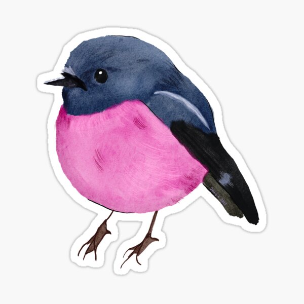 Item preview, Pretty In Pink Robin designed and sold by Nimmy Rinon.