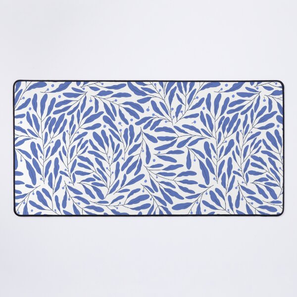 Item preview, Seamless pattern with elegant blue branch, leaves. Gzhel on white background designed and sold by Nattalu.