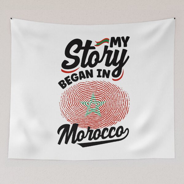 Artikelvorschau, Morocco Moroccan Morocco Flag My Story Began In Morocco entworfen und verkauft von ShopTheStyle.