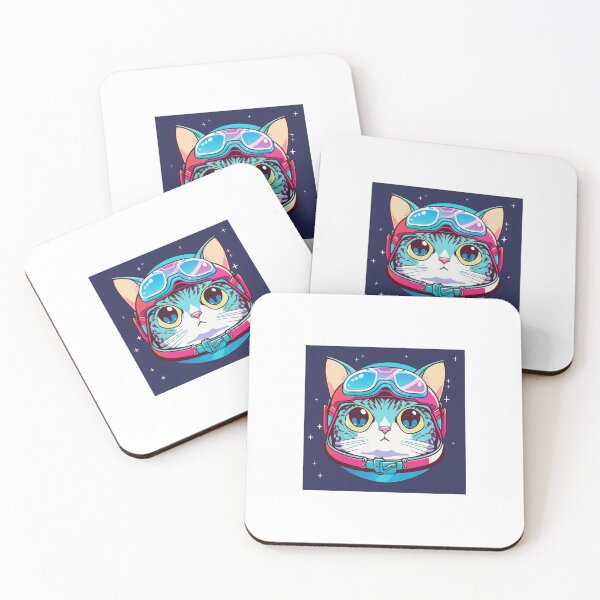Item preview, A serious astronaut cat on guard of the galaxy designed and sold by RESToRAPTOR.