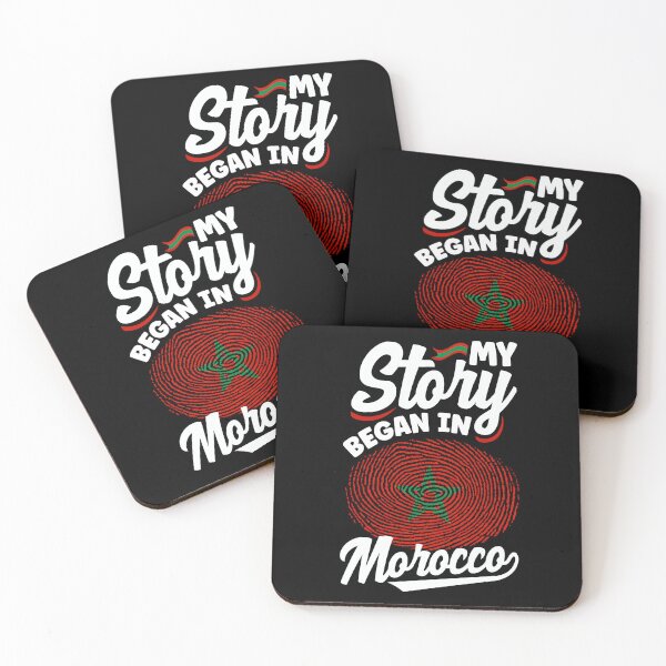 Item preview, Morocco Moroccan Morocco Flag My Story Began In Morocco designed and sold by ShopTheStyle.