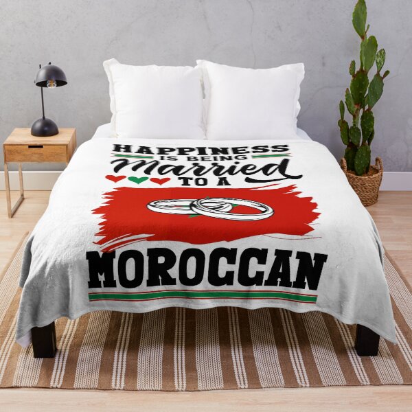 Item preview, Morocco Flag Happiness Is Being Married To A Moroccan Funny designed and sold by ShopTheStyle.