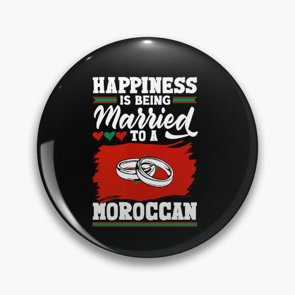 Item preview, Morocco Flag Happiness Is Being Married To A Moroccan Funny designed and sold by ShopTheStyle.