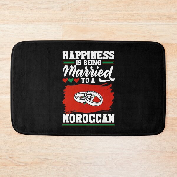 Item preview, Morocco Flag Happiness Is Being Married To A Moroccan Funny designed and sold by ShopTheStyle.
