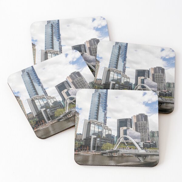 Item preview, Flinders street pedestrian bridge over Yarra river in Melbourne designed and sold by frommyhorizon.