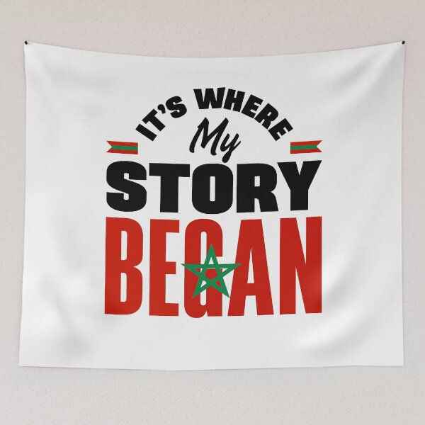 Item preview, Morocco Moroccan Morocco Flag Its Where My Story Began designed and sold by ShopTheStyle.