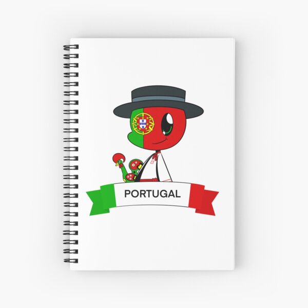 Countryhumans Argentina / Texas / Chile Spiral Notebook by LittleBiN