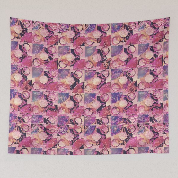 Item preview, Retro Kaleidoscope Of Flowers. designed and sold by Sizani.