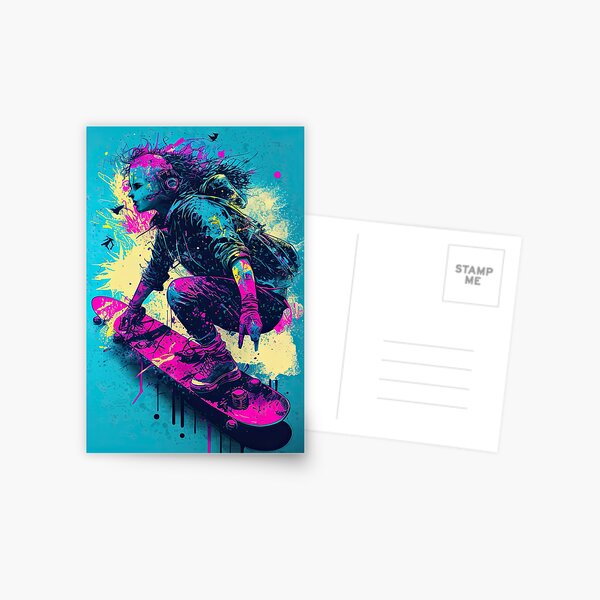 Item preview, Cyberpunk Skater designed and sold by Jason Butts.
