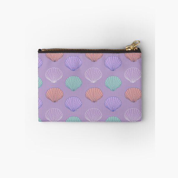Item preview, Shell pattern with green, purple and orange shells designed and sold by Lindsay Marie Patterns.