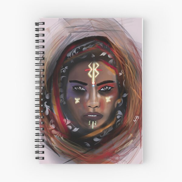 Item preview, Kabyle Amazigh woman portrait berbere arif vibes 7 designed and sold by azghari.