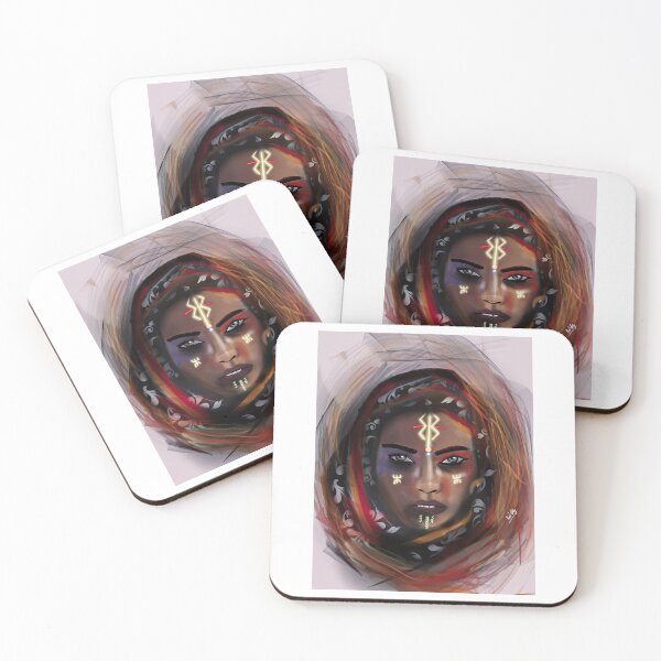Item preview, Kabyle Amazigh woman portrait berbere arif vibes 7 designed and sold by azghari.