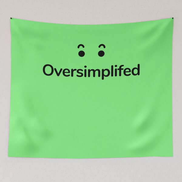 Item preview, oversimplified197 designed and sold by MohamedLuettgen.