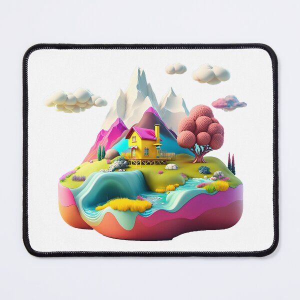 Item preview, Beautiful multicolored landscape designed and sold by GforAL.