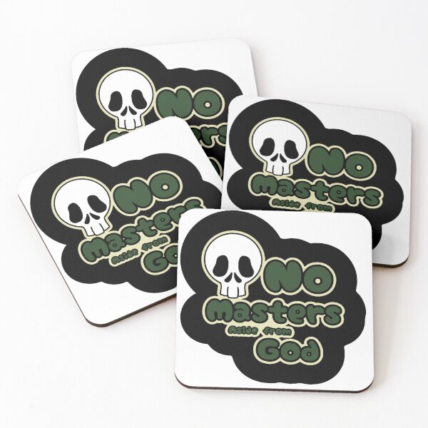 Item preview, No Master's Aside from God (Black) designed and sold by AnarchyGreen.
