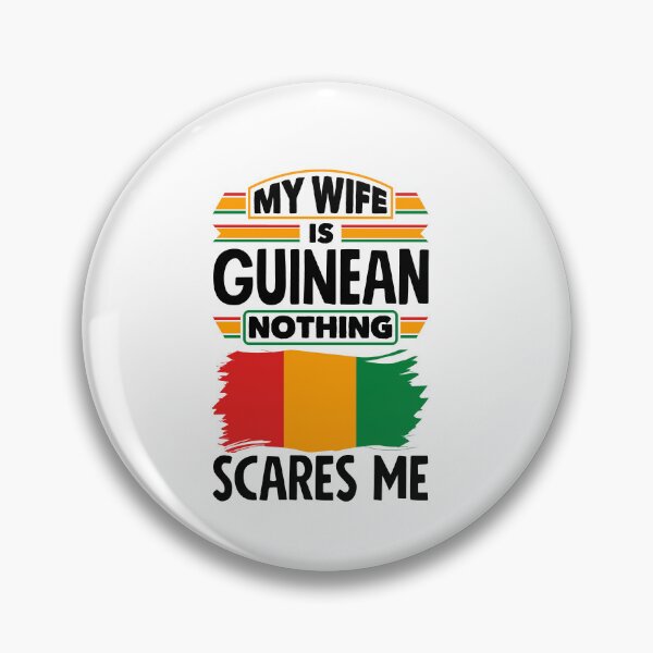 Item preview, Guinea Guinean Guinea Flag My Wife Is Guinean Funny designed and sold by ShopTheStyle.