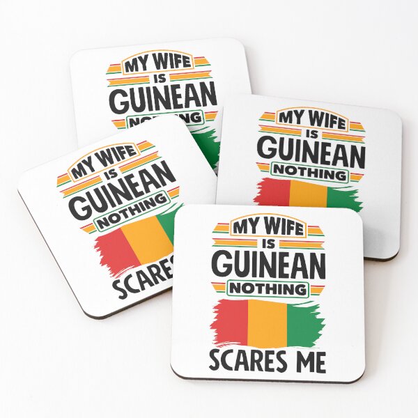 Item preview, Guinea Guinean Guinea Flag My Wife Is Guinean Funny designed and sold by ShopTheStyle.