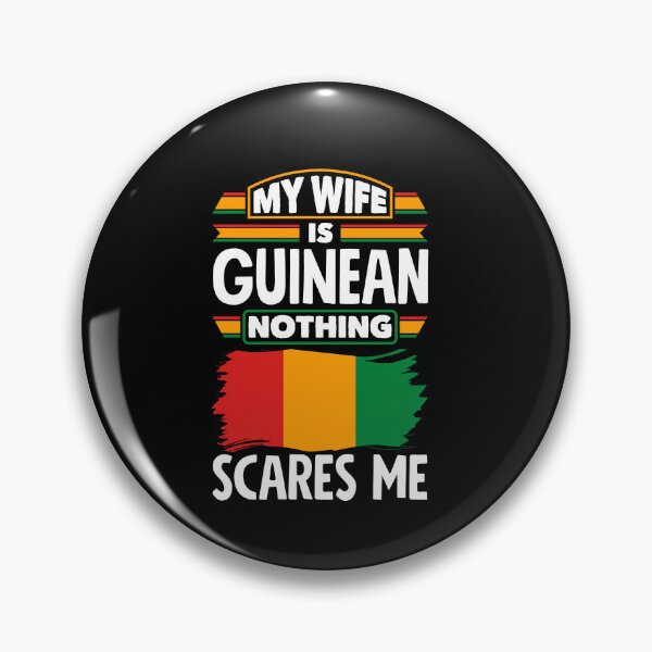 Item preview, Guinea Guinean Guinea Flag My Wife Is Guinean Funny designed and sold by ShopTheStyle.