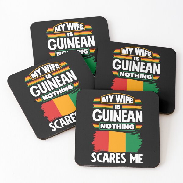 Item preview, Guinea Guinean Guinea Flag My Wife Is Guinean Funny designed and sold by ShopTheStyle.
