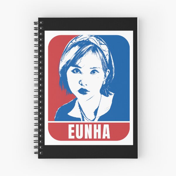 Item preview, VIVIZ Eunha Sketch Silhouette Blue and Red designed and sold by AliffStudio.