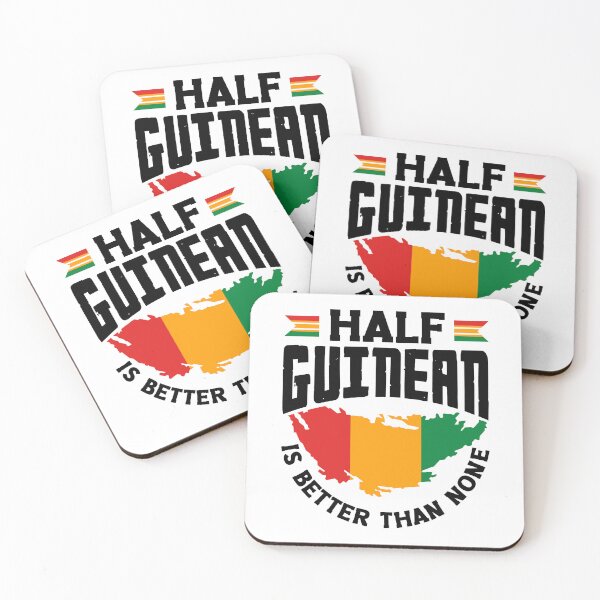 Item preview, Guinea Guinean Guinea Flag Half Guinean Is Better Than None designed and sold by ShopTheStyle.