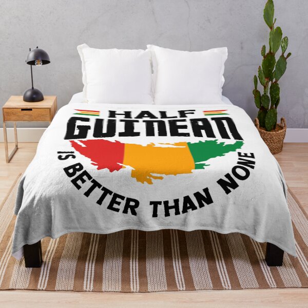 Item preview, Guinea Guinean Guinea Flag Half Guinean Is Better Than None designed and sold by ShopTheStyle.