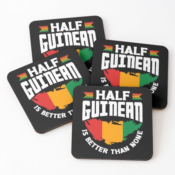 Item preview, Guinea Guinean Guinea Flag Half Guinean Is Better Than None designed and sold by ShopTheStyle.