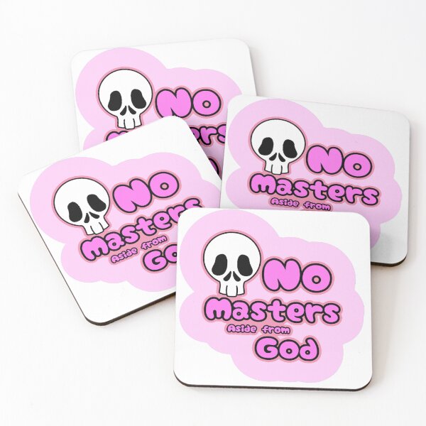 Item preview, No Master's Aside from God (Pink) designed and sold by AnarchyGreen.