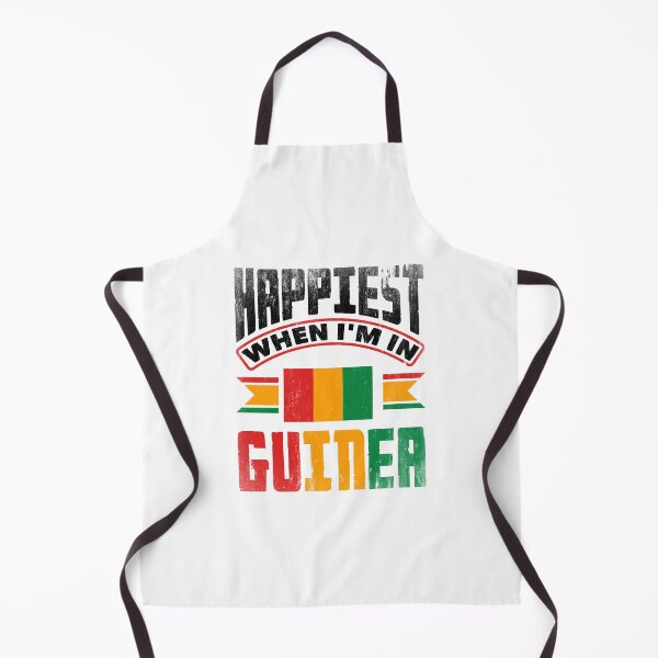 Artikelvorschau, Guinea Guinean Guinea Flag Happiest When Im In Guinea entworfen und verkauft von ShopTheStyle.
