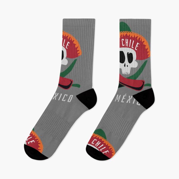 Item preview, Copy of AL CHILE VIVA MÉXICO - on Grey designed and sold by boltjesdesign.