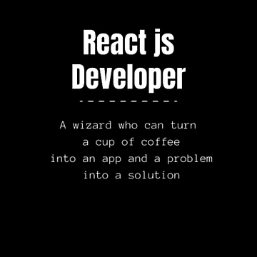 Artwork thumbnail, React js developer web developer software developer by TeePassion