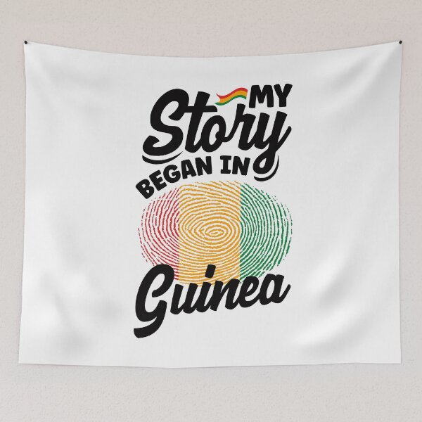 Item preview, Guinea Guinean Guinea Flag My Story Began In Guinea designed and sold by ShopTheStyle.