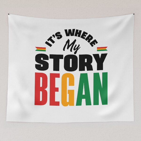 Item preview, Guinea Guinean Guinea Flag Its Where My Story Began designed and sold by ShopTheStyle.