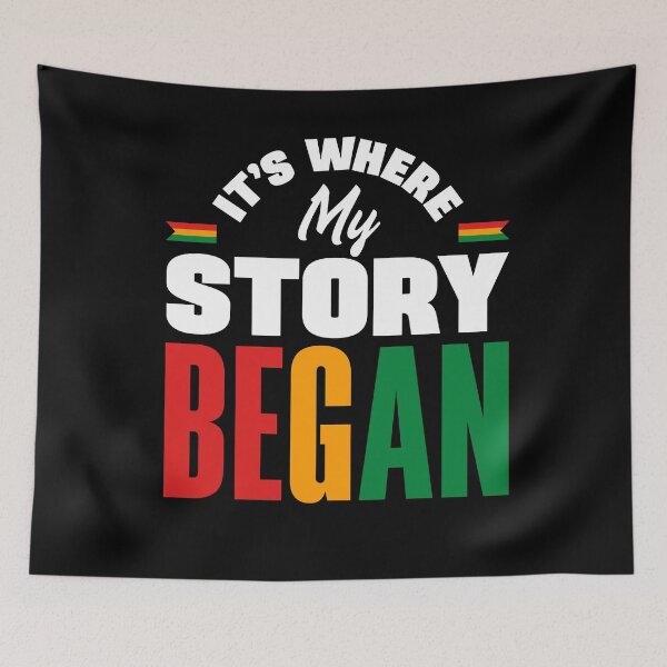 Item preview, Guinea Guinean Guinea Flag Its Where My Story Began designed and sold by ShopTheStyle.