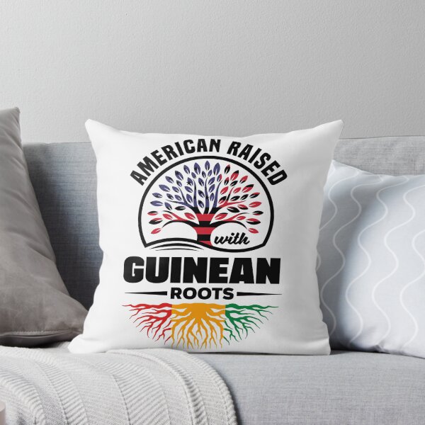 Item preview, American Raised With Guinean Roots Guinea Guinean Flag designed and sold by ShopTheStyle.