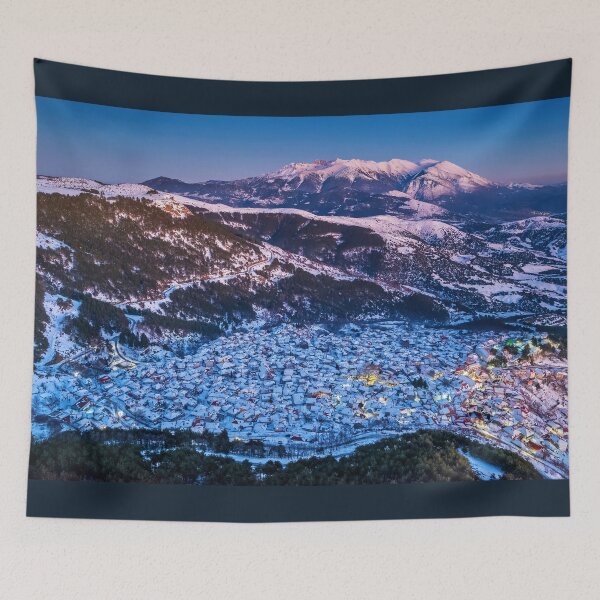 Item preview, Livadi village & mount Olympus designed and sold by Hercules Milas.